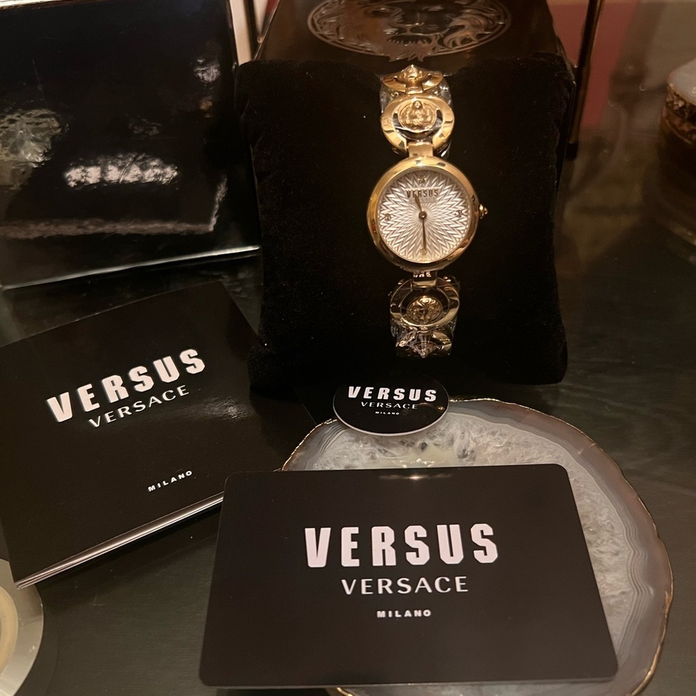 Versus Versace Gold Watch